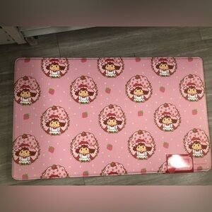 🍓 Pink Strawberry Shortcake Patterned Anti Fatigue mat